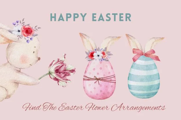 Blooming with Joy Easter Flower Arrangements - flowerlabusa.com