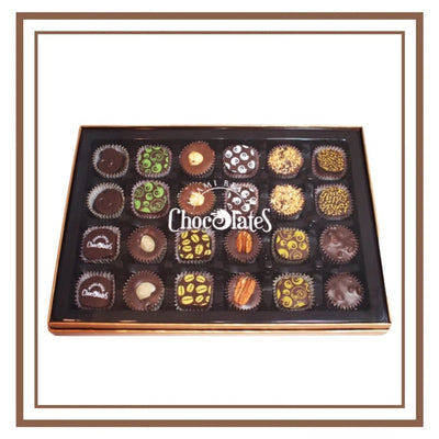Gift of chocolate box