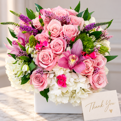Angelina Pink Flower Arrangement