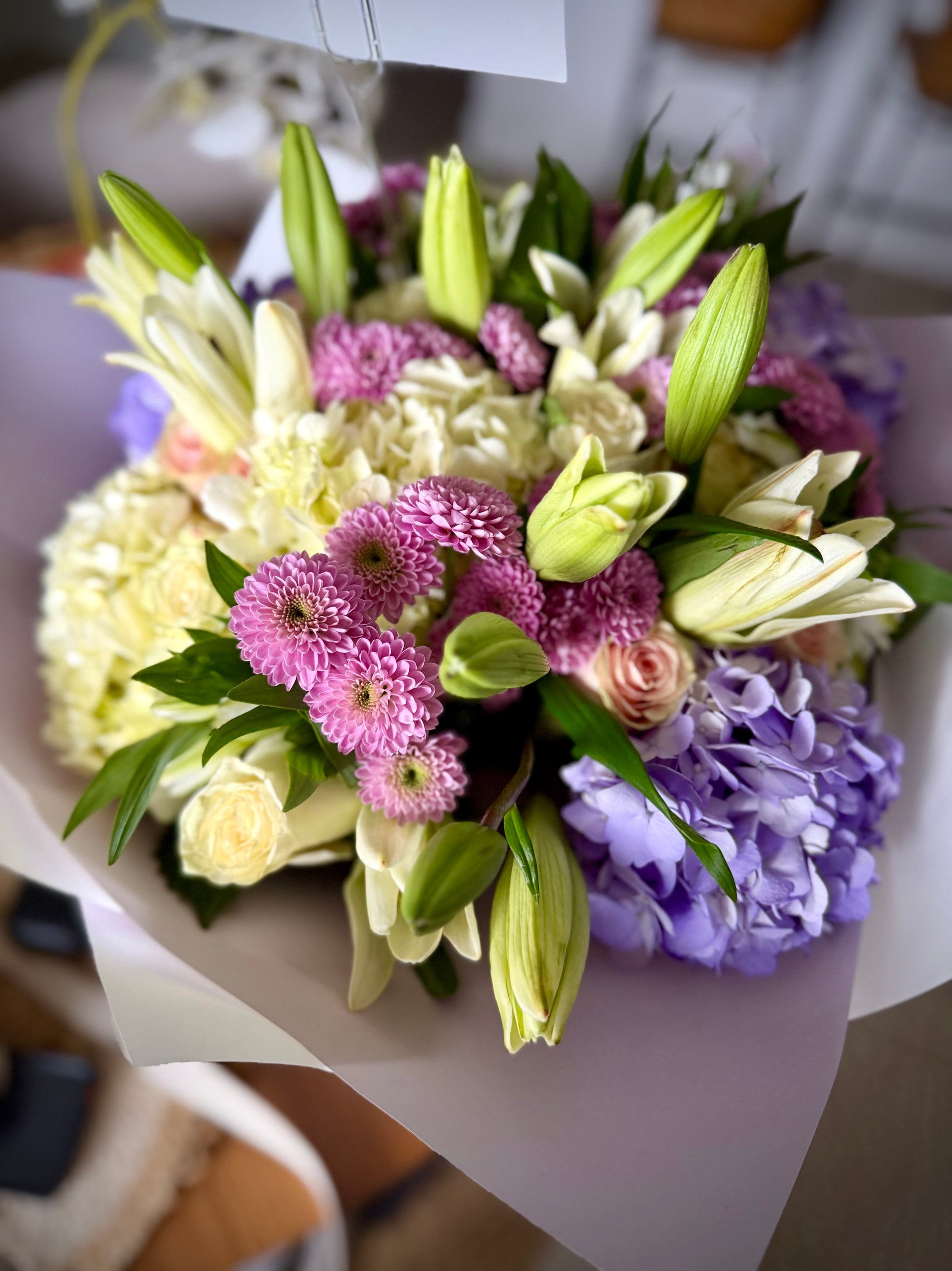 A1 Wrapped arrangement different colors available