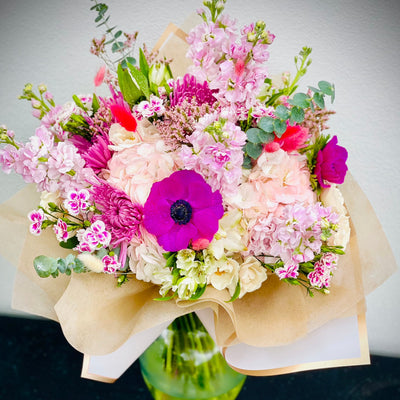 Luxury flowers, pink flowers, bal harbour florist, flower delivery