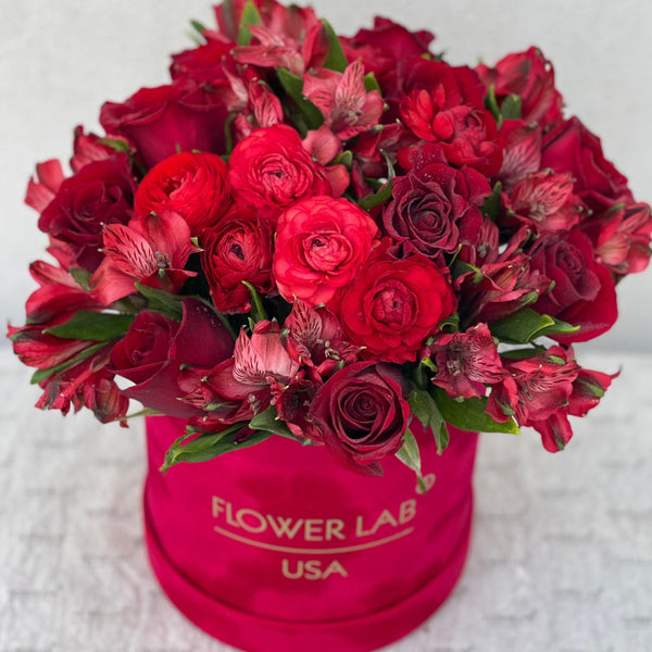 Red roses-Amore - Flower Lab