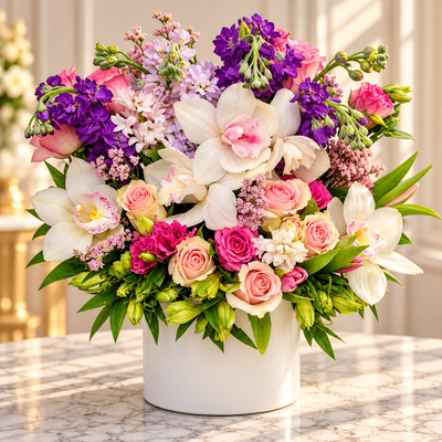 Anya's Choice|Luxury Orchid Arrangement
