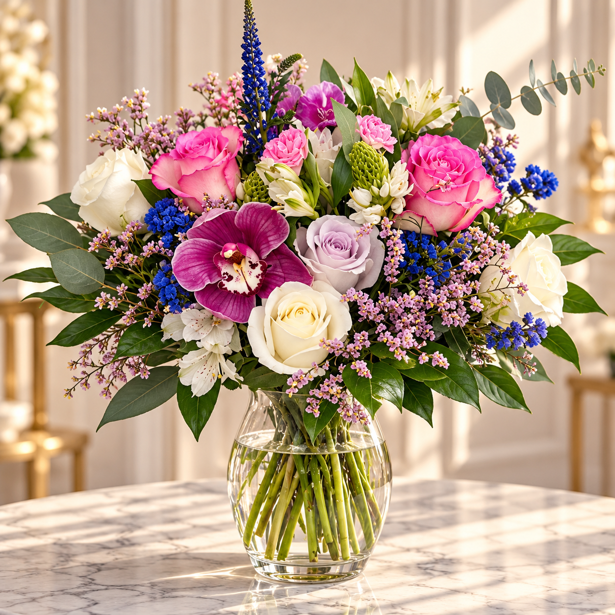 Amethyst Bloom|Florist Choice in a vase