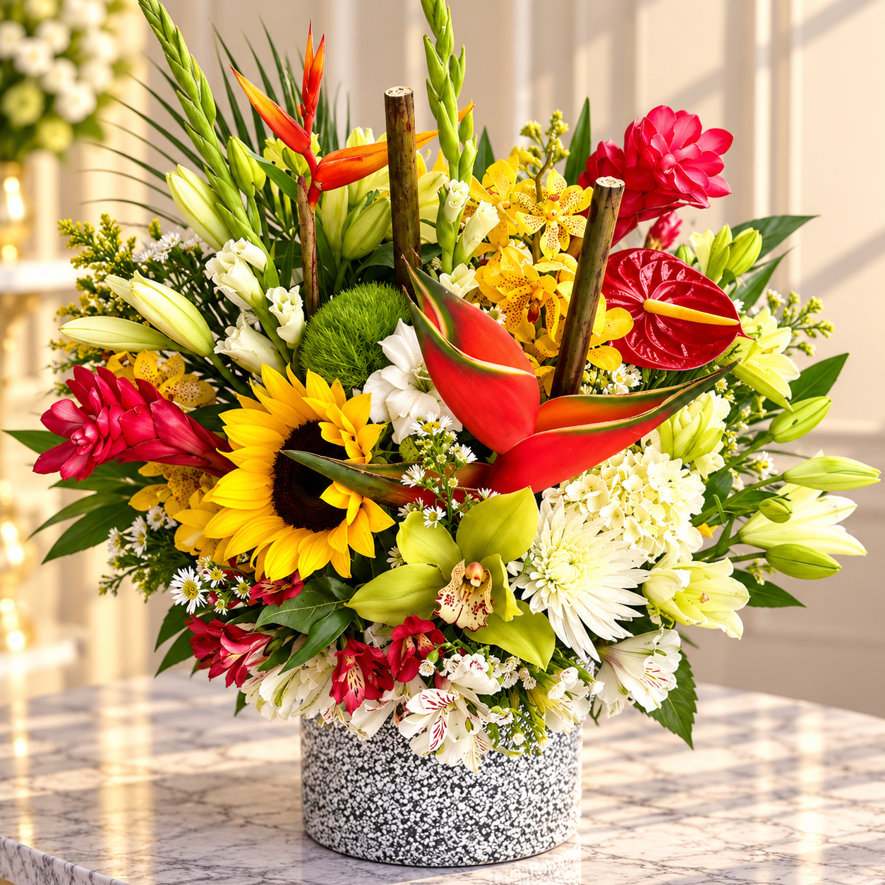 Havana|Tropical Florist Choice Arrangement in a Vase