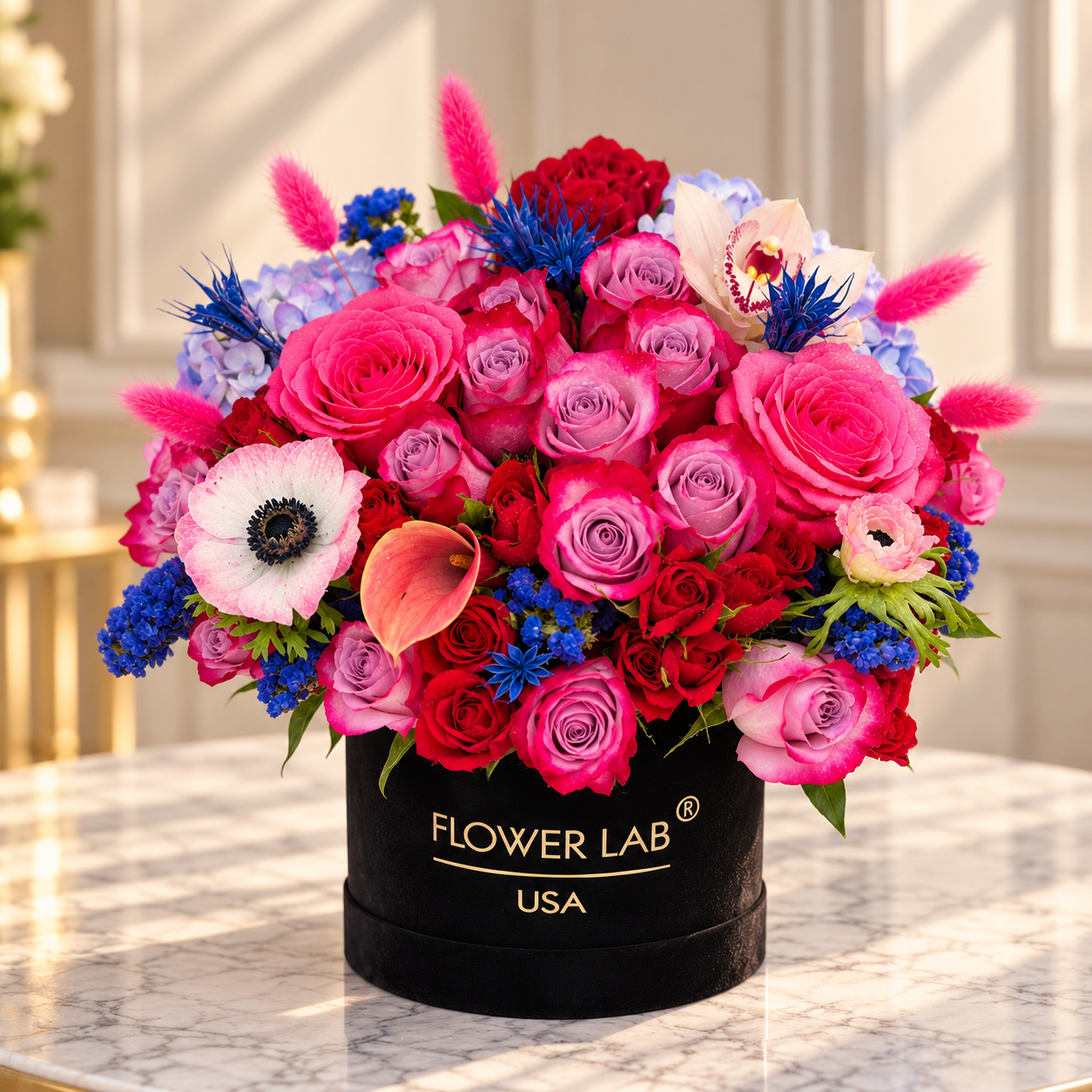 Violetta | Luxury Mixed Rose Flower Box