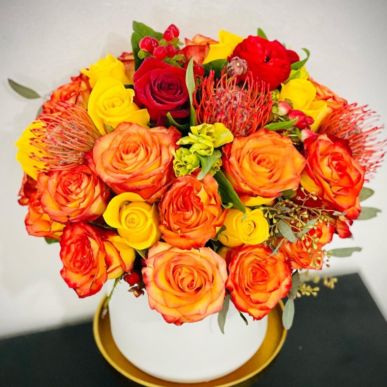 Phoenix Flower Arrangement in a Vase