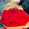 Red Love with 50 Long Stem Red Roses