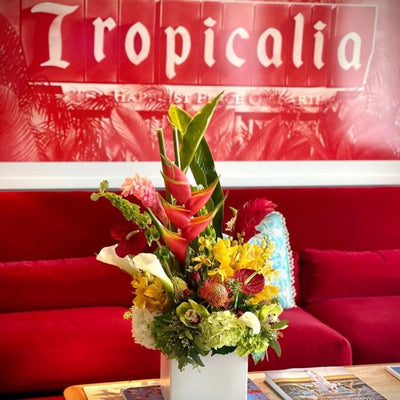Large Tropical Flower Arrangements