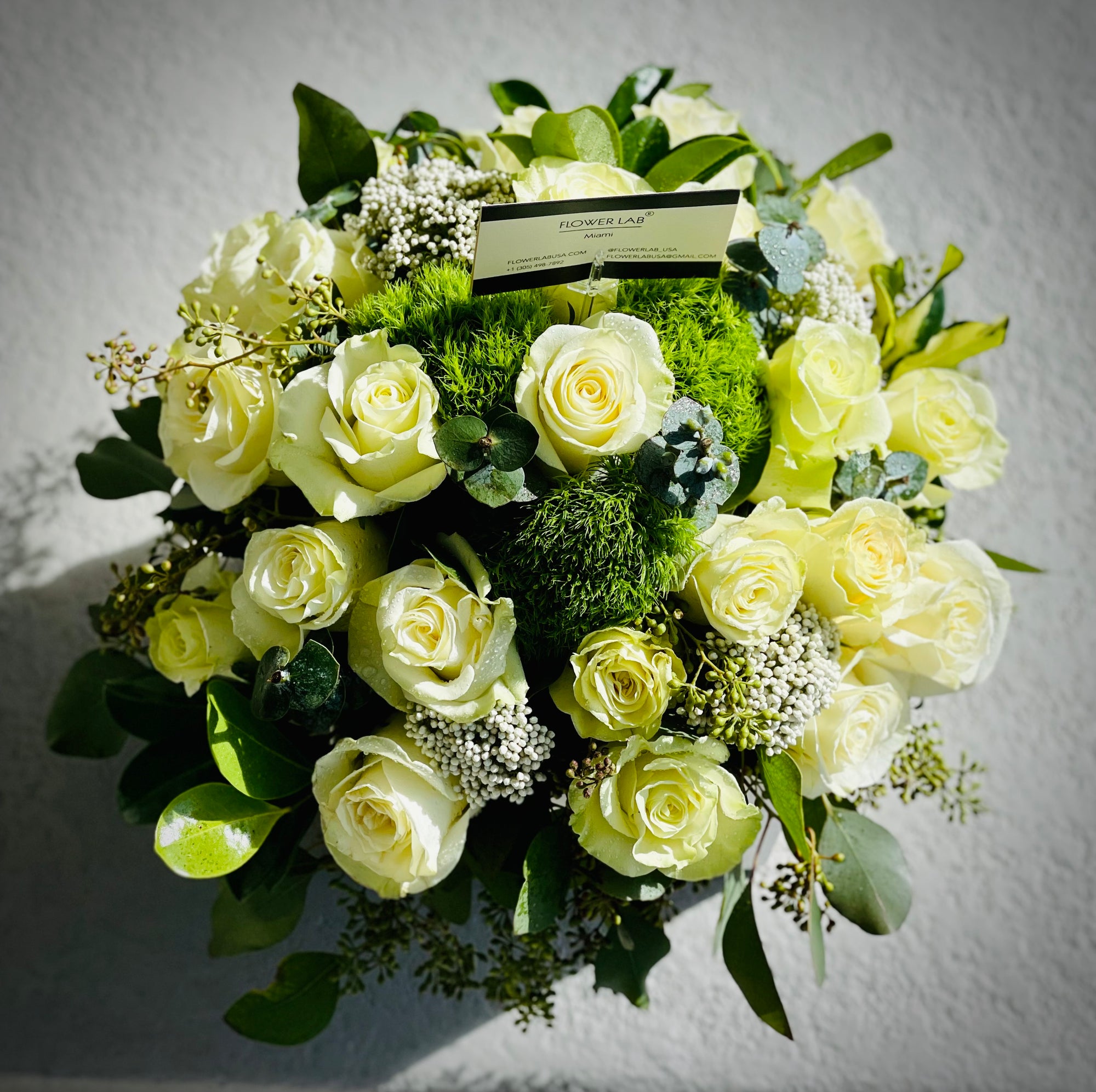 Luxury flower lab flower arrangement in bal harbour Fl