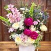 Orchids, peonies,roses, fresh flowers