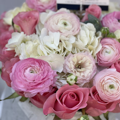 ranunculuses, roses