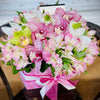 heart shaped box with flowers, i love you flowers, bal harbour florist