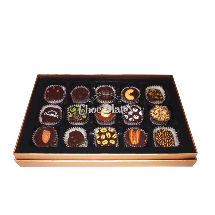 Gift of chocolate box